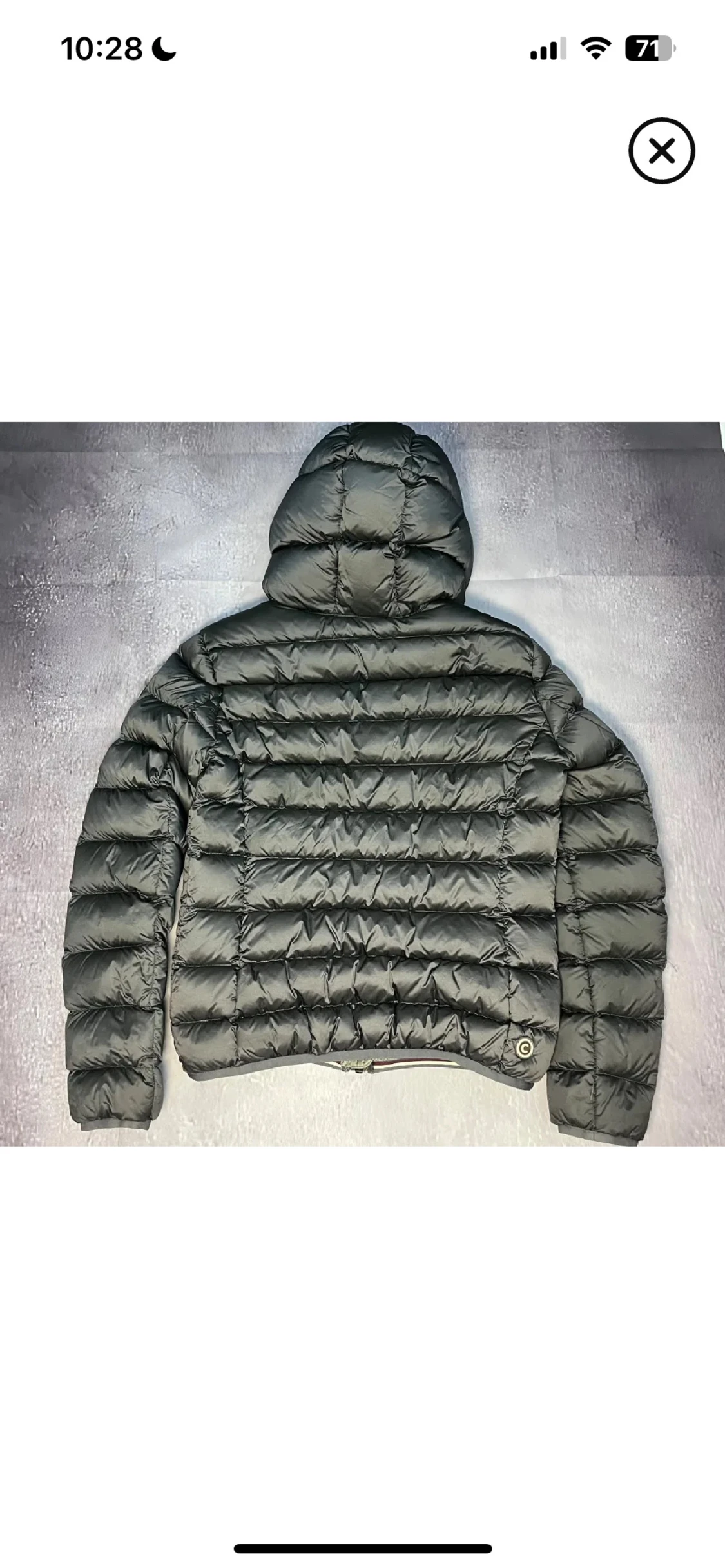 Mörkgrå colmar jacka - 2