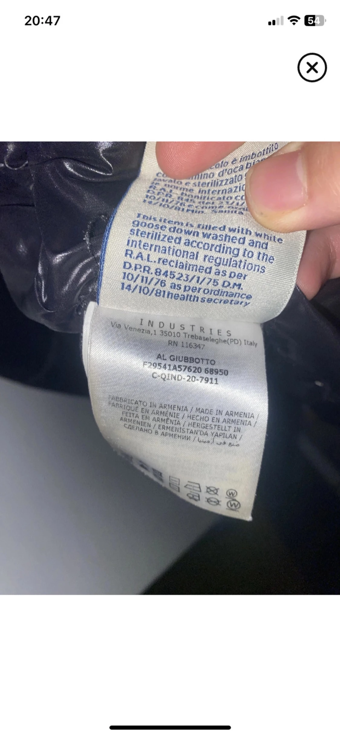 Svart Moncler jacka - 4