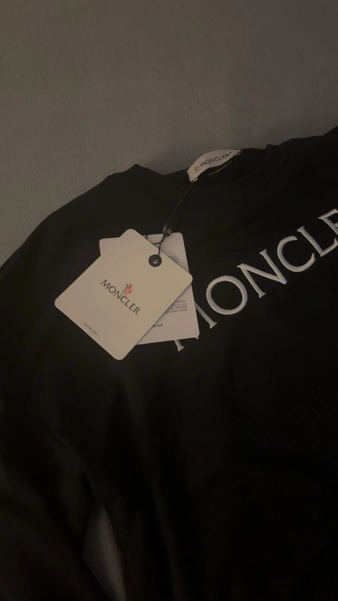 Svart sweatshirt från Moncler - 1