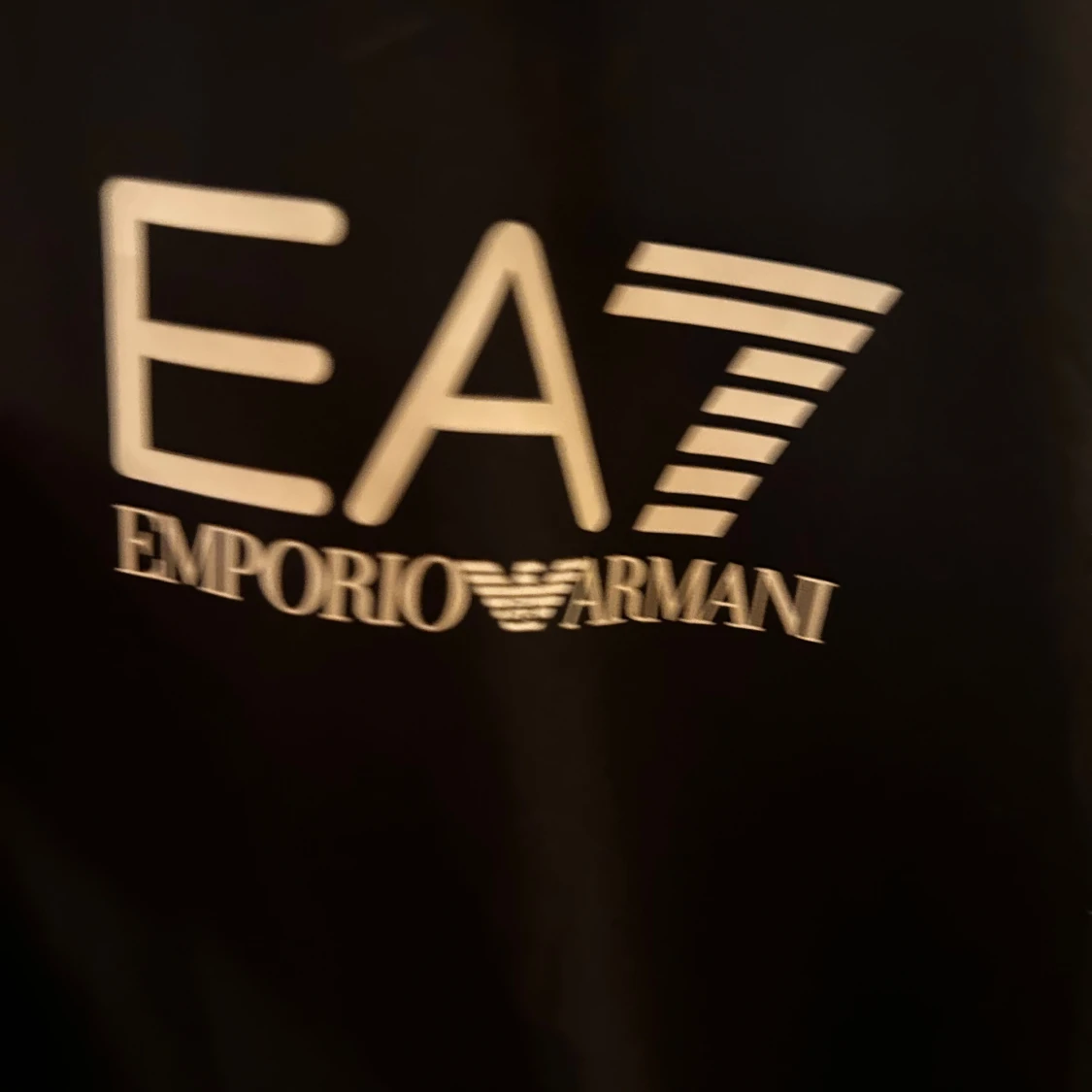 Svart vindjacka EA7 Emporio Armani - 1
