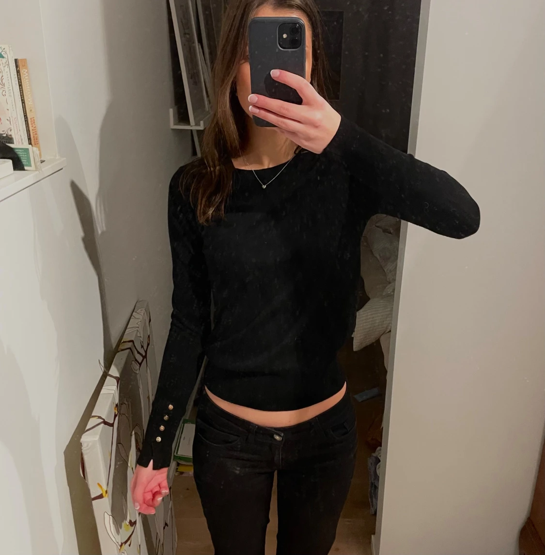 Finstickad tröja - 1