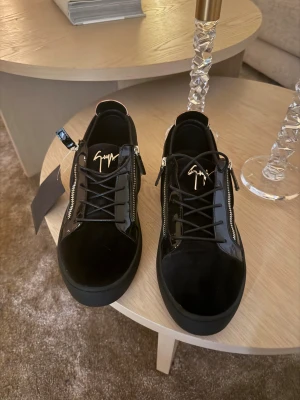 Svarta sneakers från Giuseppe Zanotti - Säljer ett par Giuseppe Zanotti. Aldrig använda helt helt nya. 