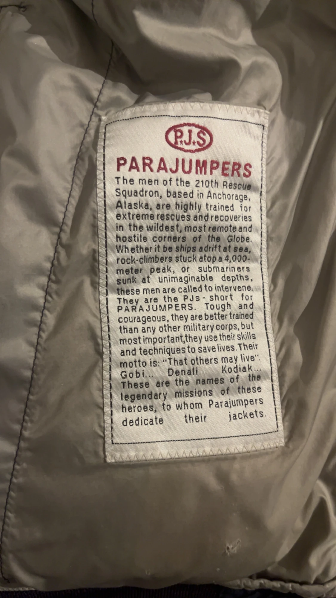 Parajumper mörkblå dunjacka - 3