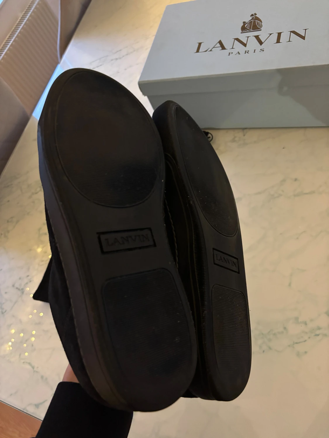 Svarta sneakers från Lanvin Paris - 3