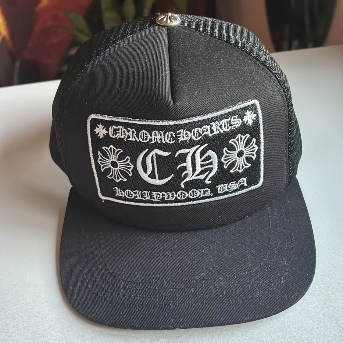 Svart Chrome Hearts keps  - 3