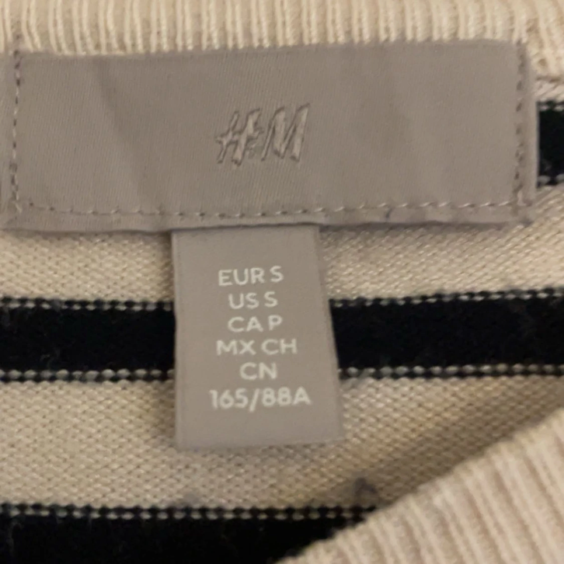 Fin Randig kofta från H&M i bomull  - 2