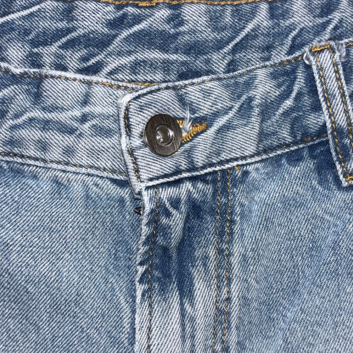 Ljusblå jeans från Zara, stl 42 - 3