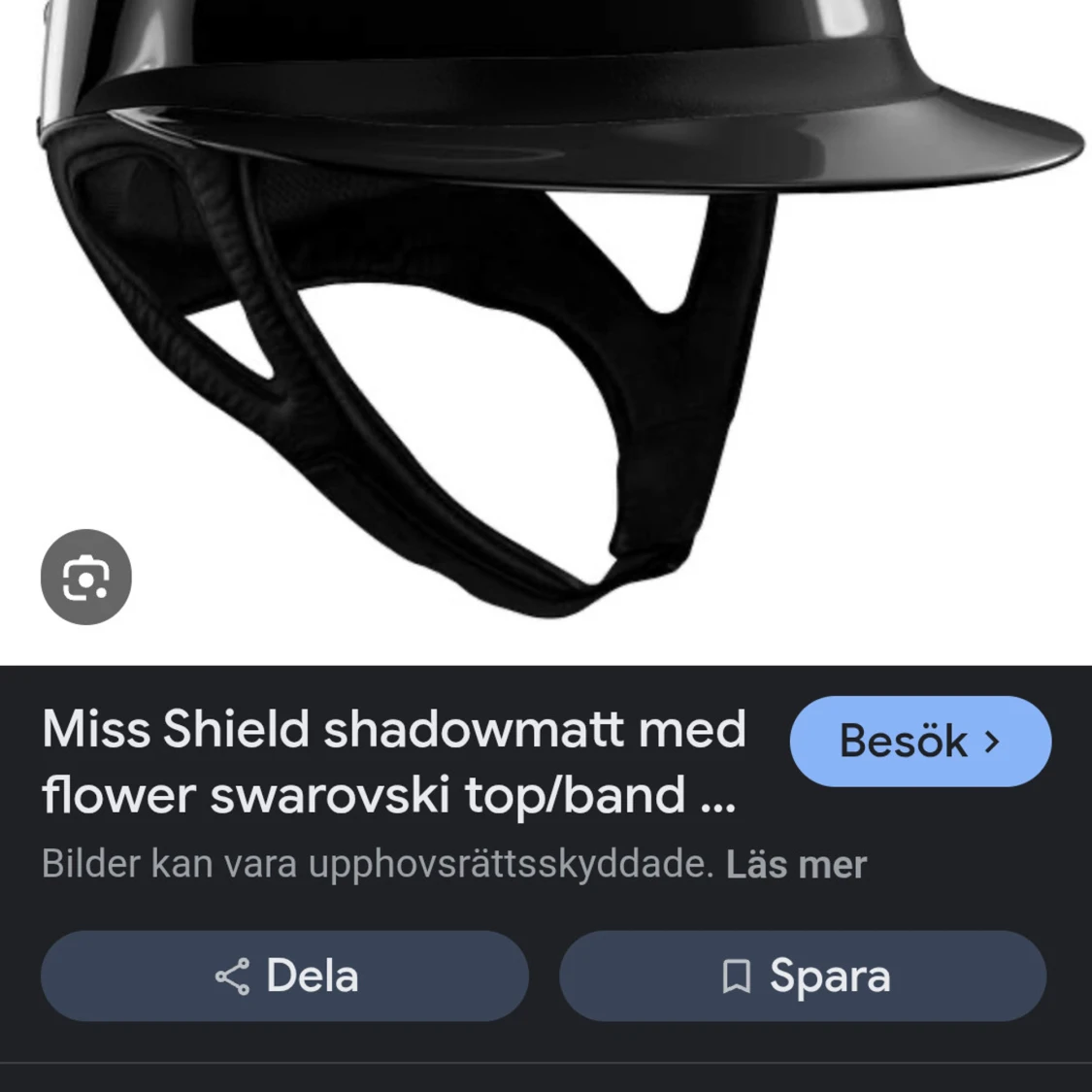 Söker ridhjälm - 1