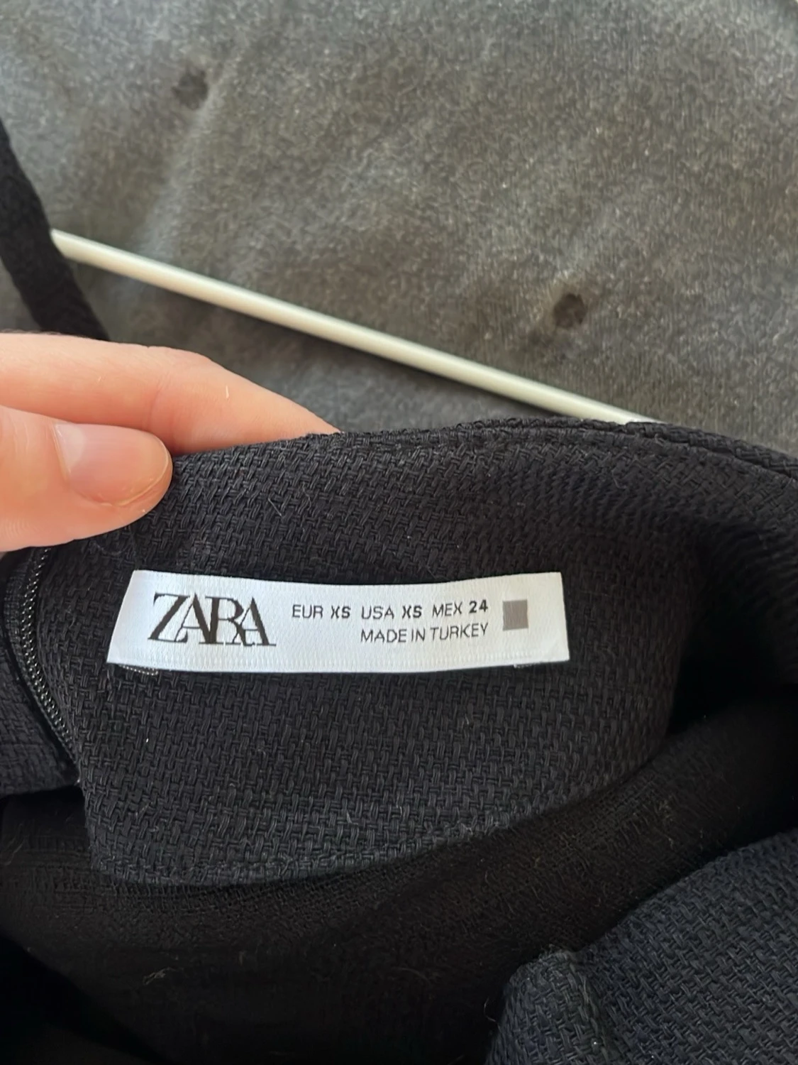 Svart kort klänning från Zara - 2