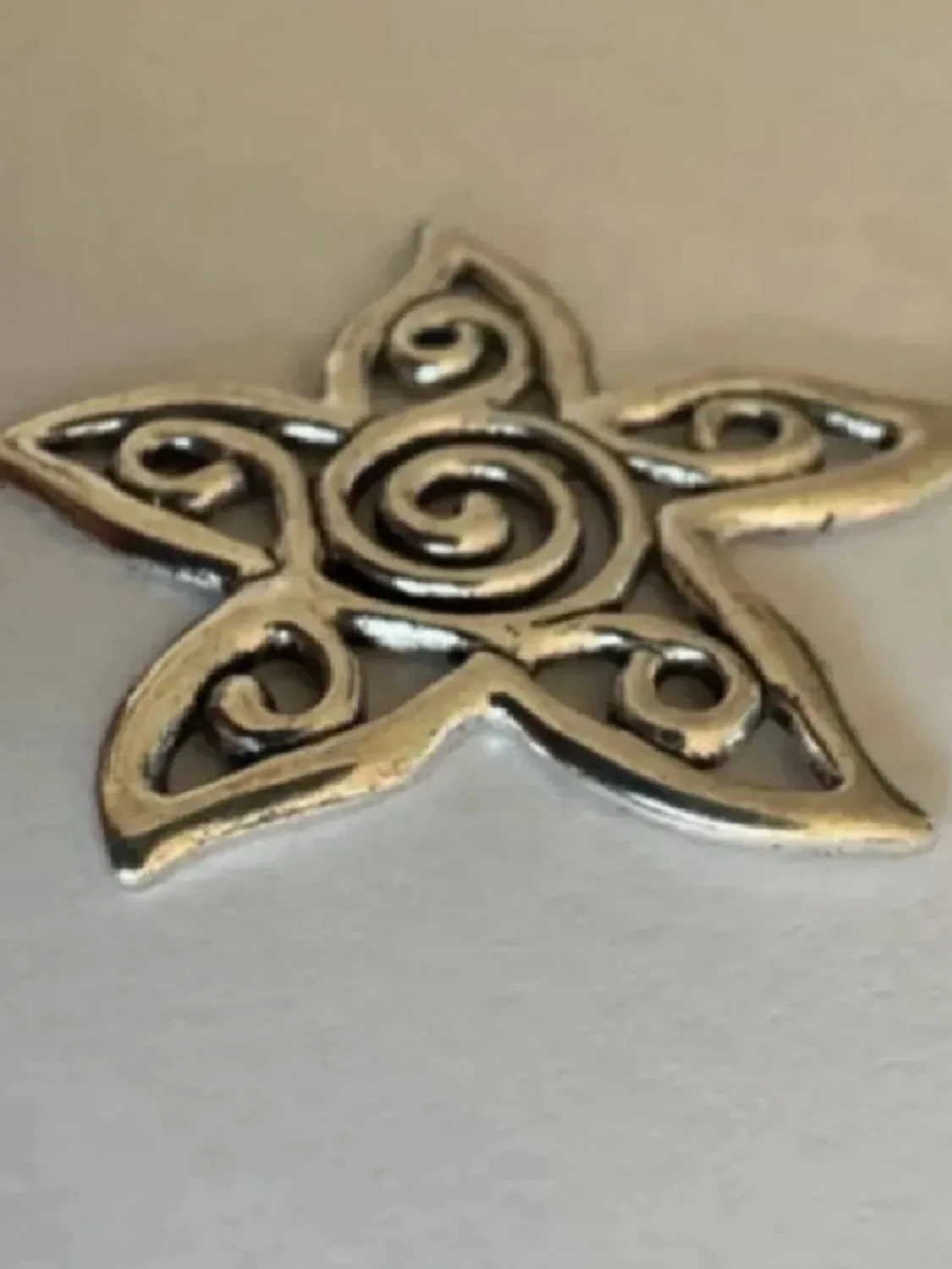 Starflower silverhalsband  - 2