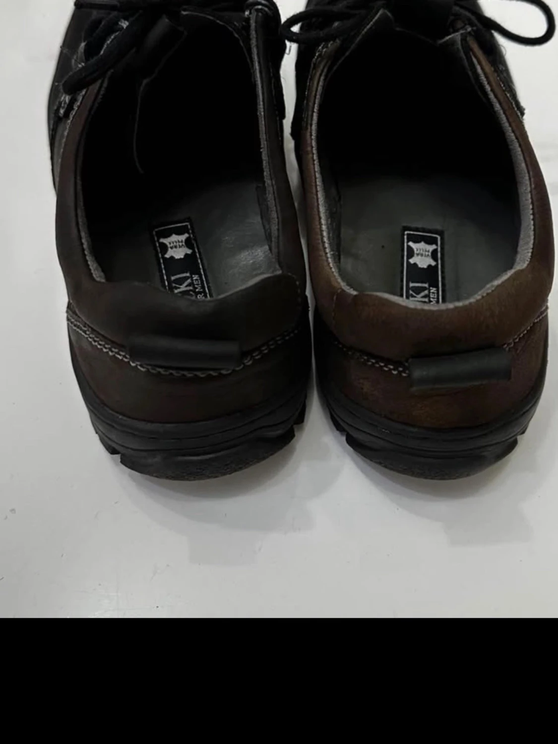 Lasocki svarta och bruna skinnkängor - 1