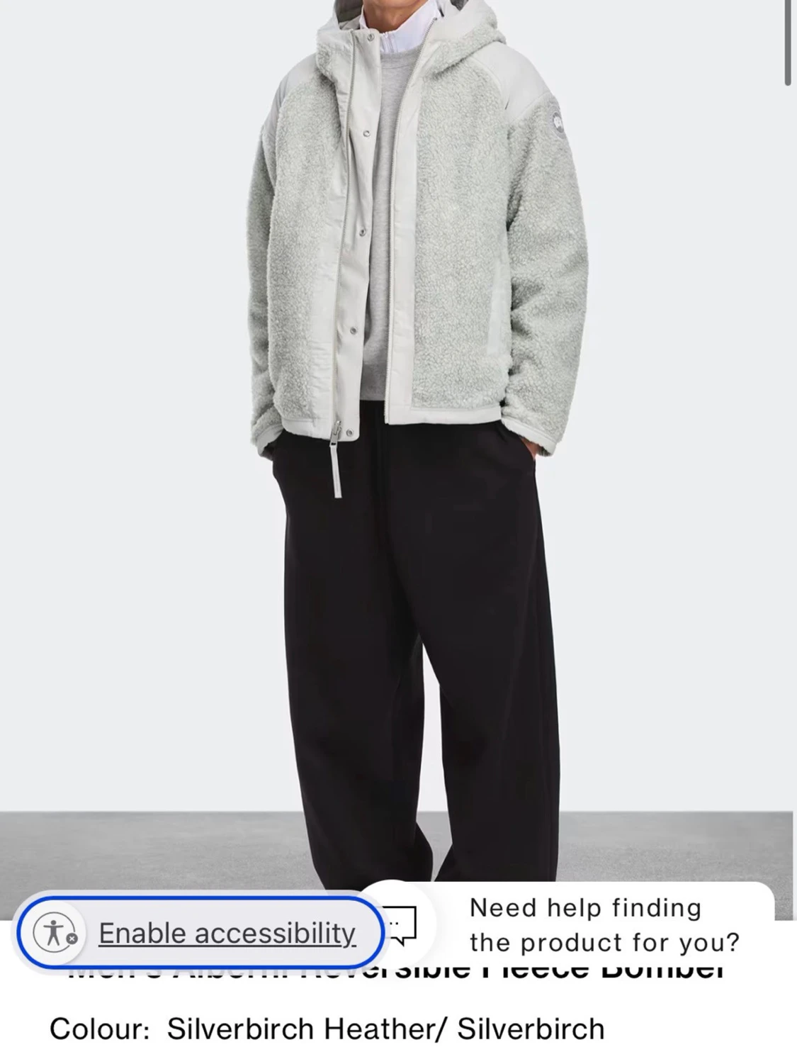 Canada goose flecce jacka - 5