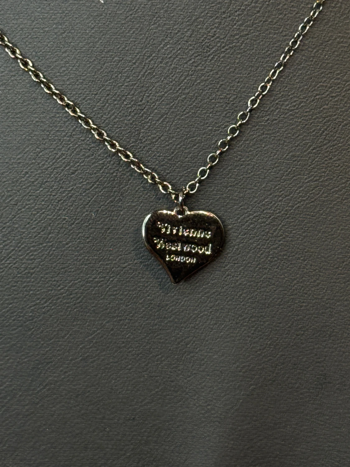 Vivienne Westwood hjärthalsband silver - 3