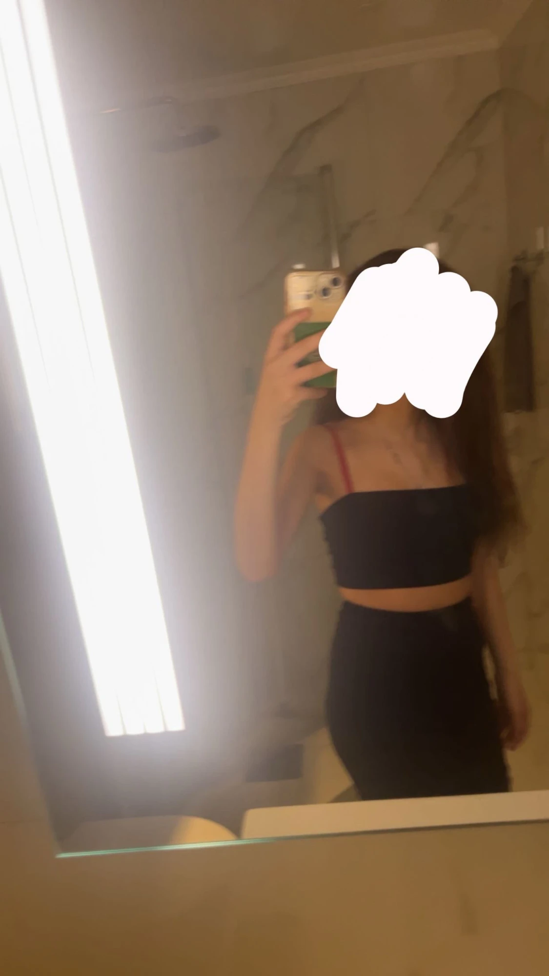 Svart kjol och topp sett - 1