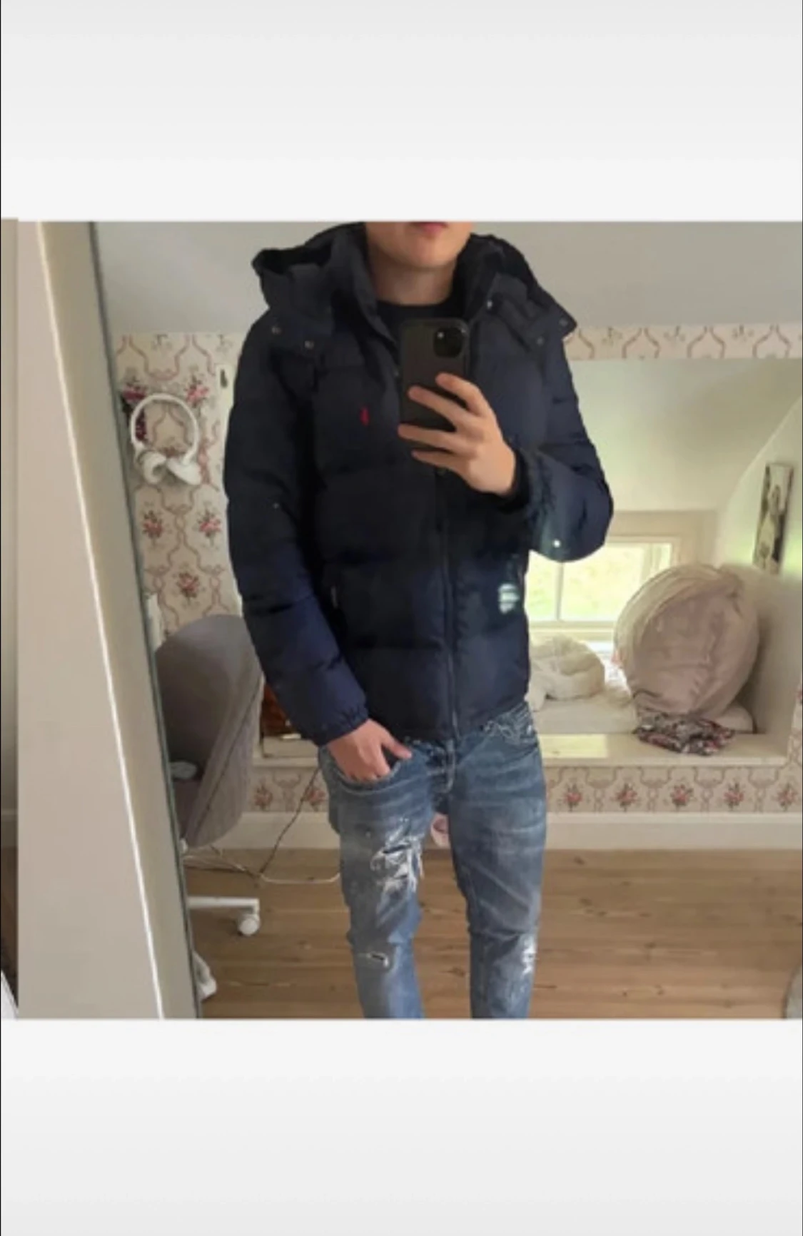 Mörkblå pufferjacka Polo Ralph Lauren - 2