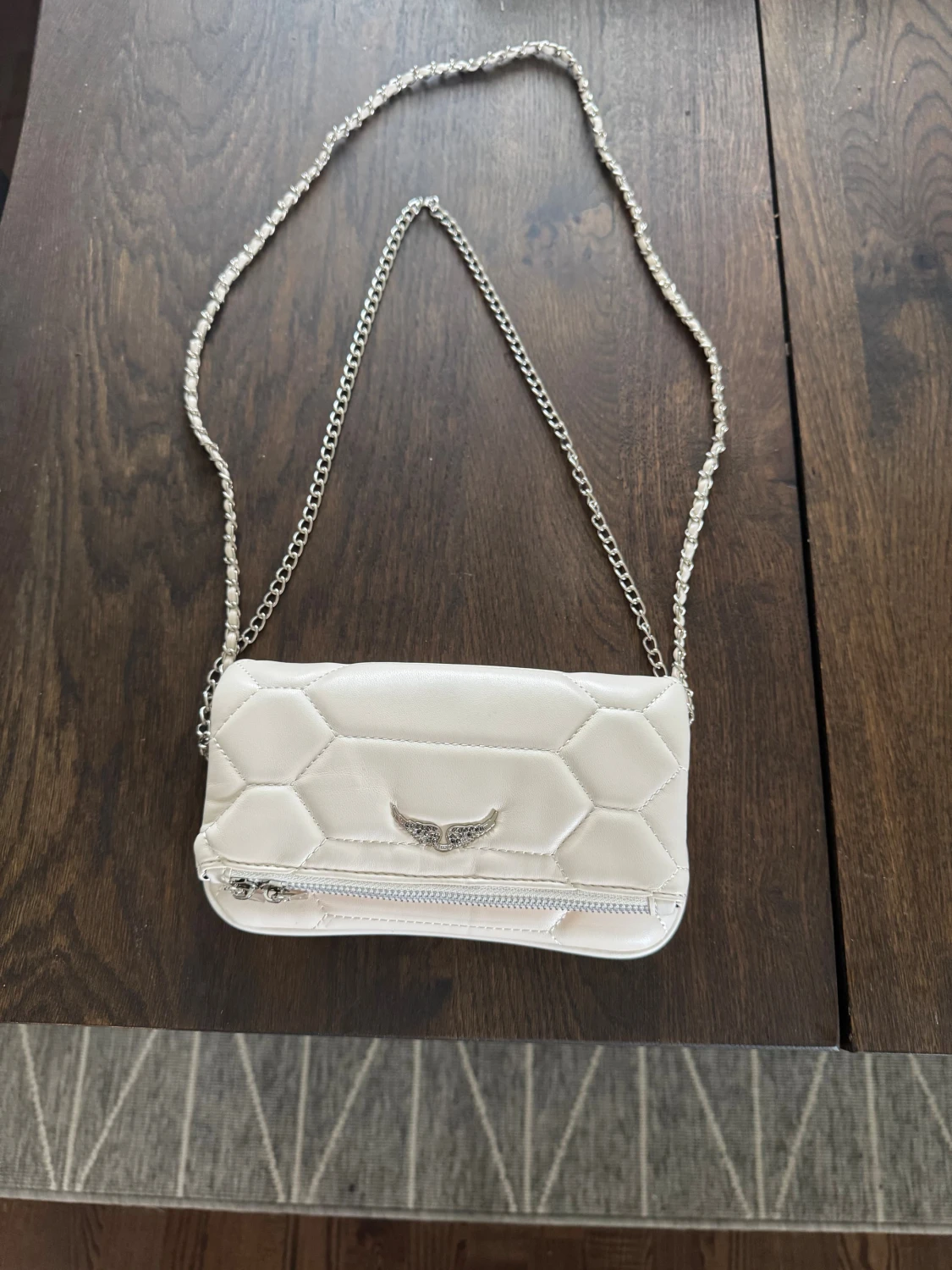 Zadig & Voltaire vit väska