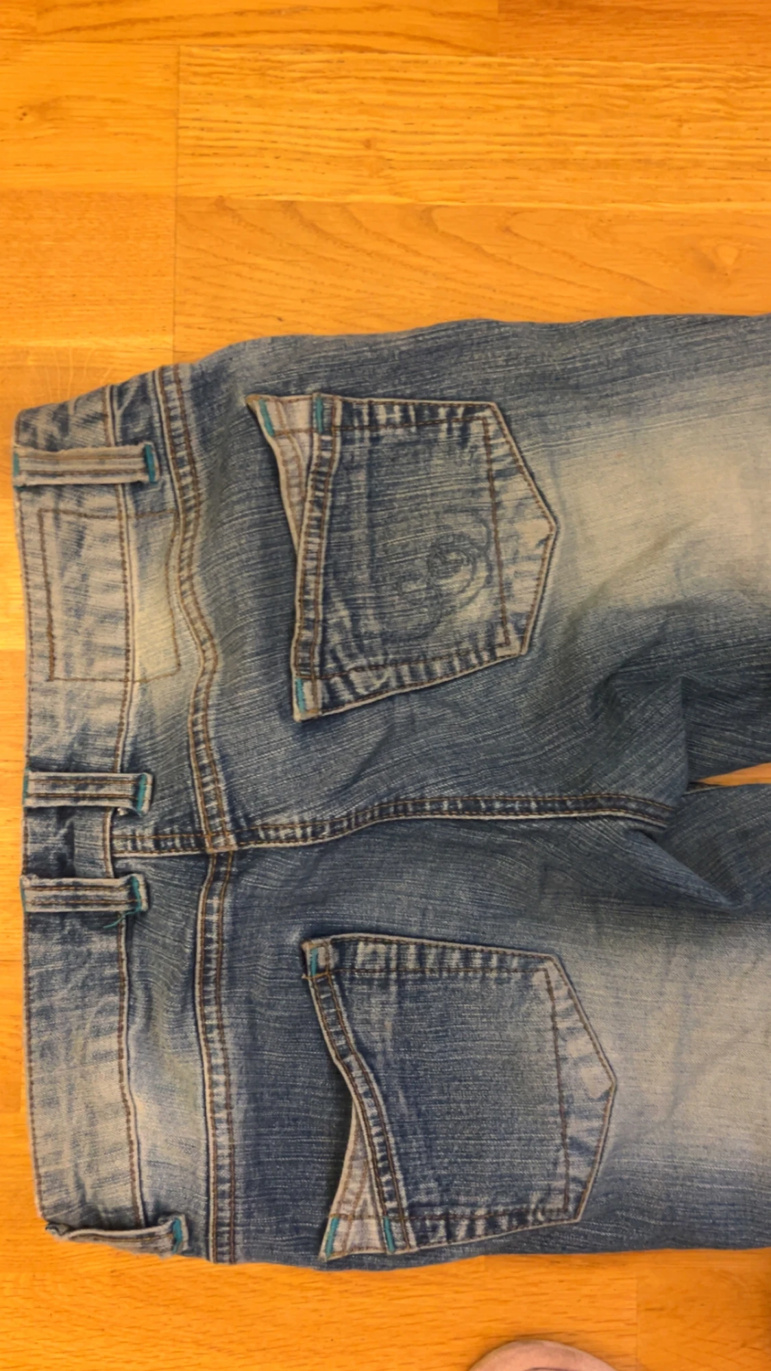 Blå bootcut jeans från Vero Moda 34/34 - 3