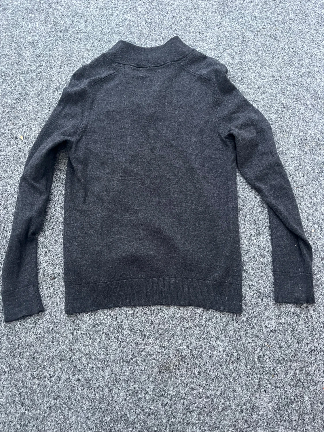 Morris merino ull half zip - 1