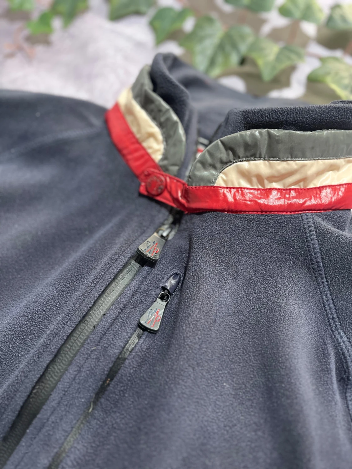 Moncler Cardigan i Navy Storlek XL [ÄKTA] - 1