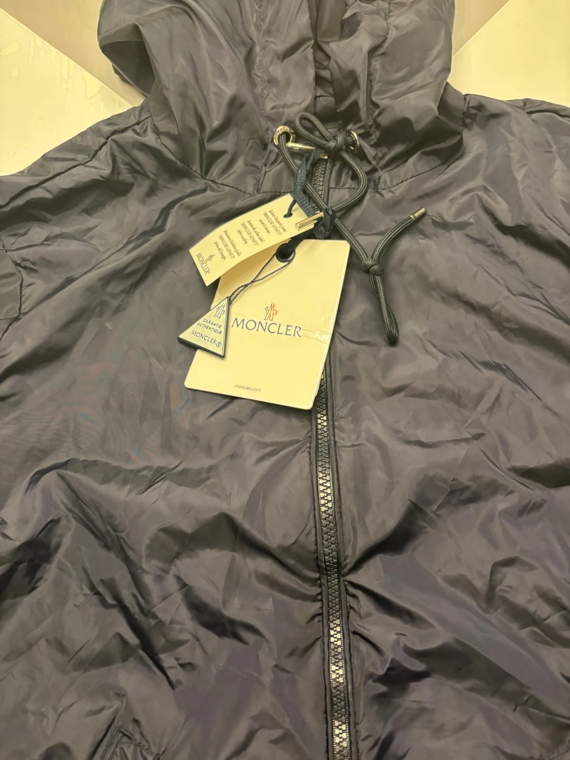 Mörkblå vindjacka från Moncler - 1