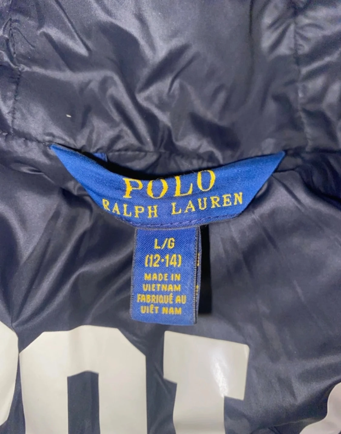 Svart lång dunjacka Polo Ralph Lauren - 2