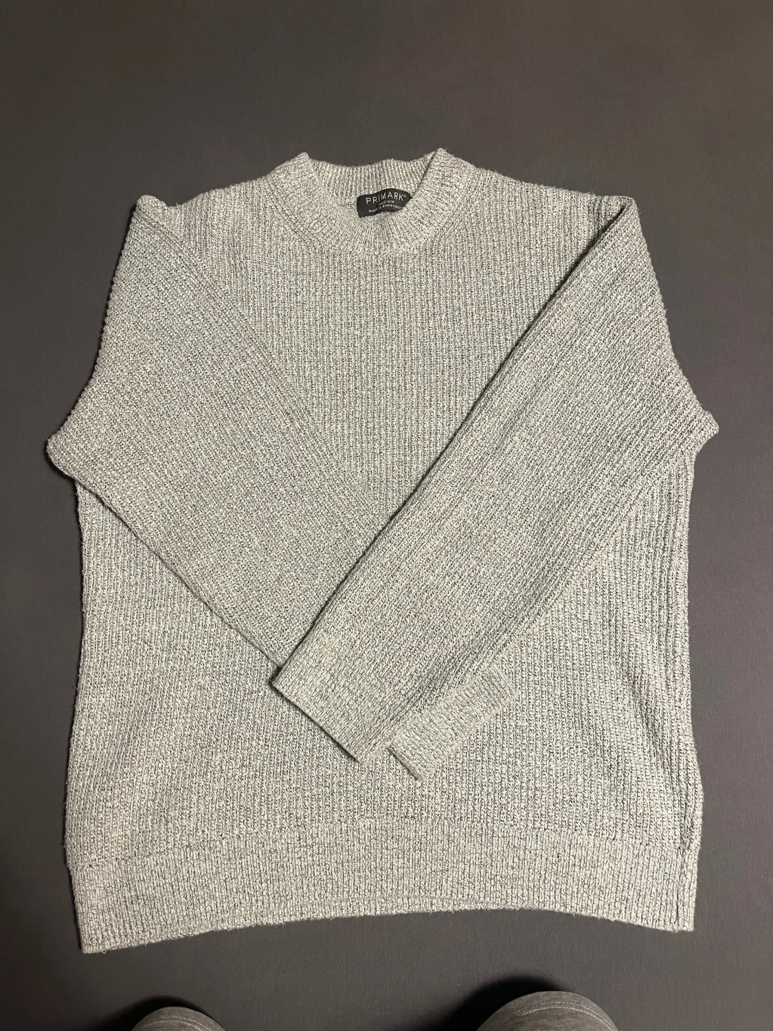 Grå stickad tröja från Primark - 1