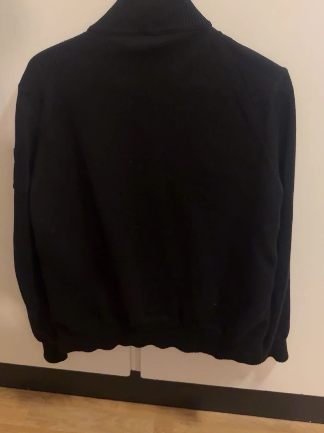 Svart quiltad cardigan jacka Moncler - 3