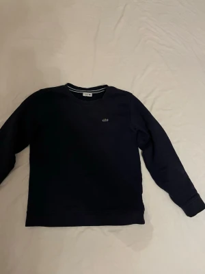 Mörkblå Lacoste tröja  - Mörkblå lacoste sweatshirt 
