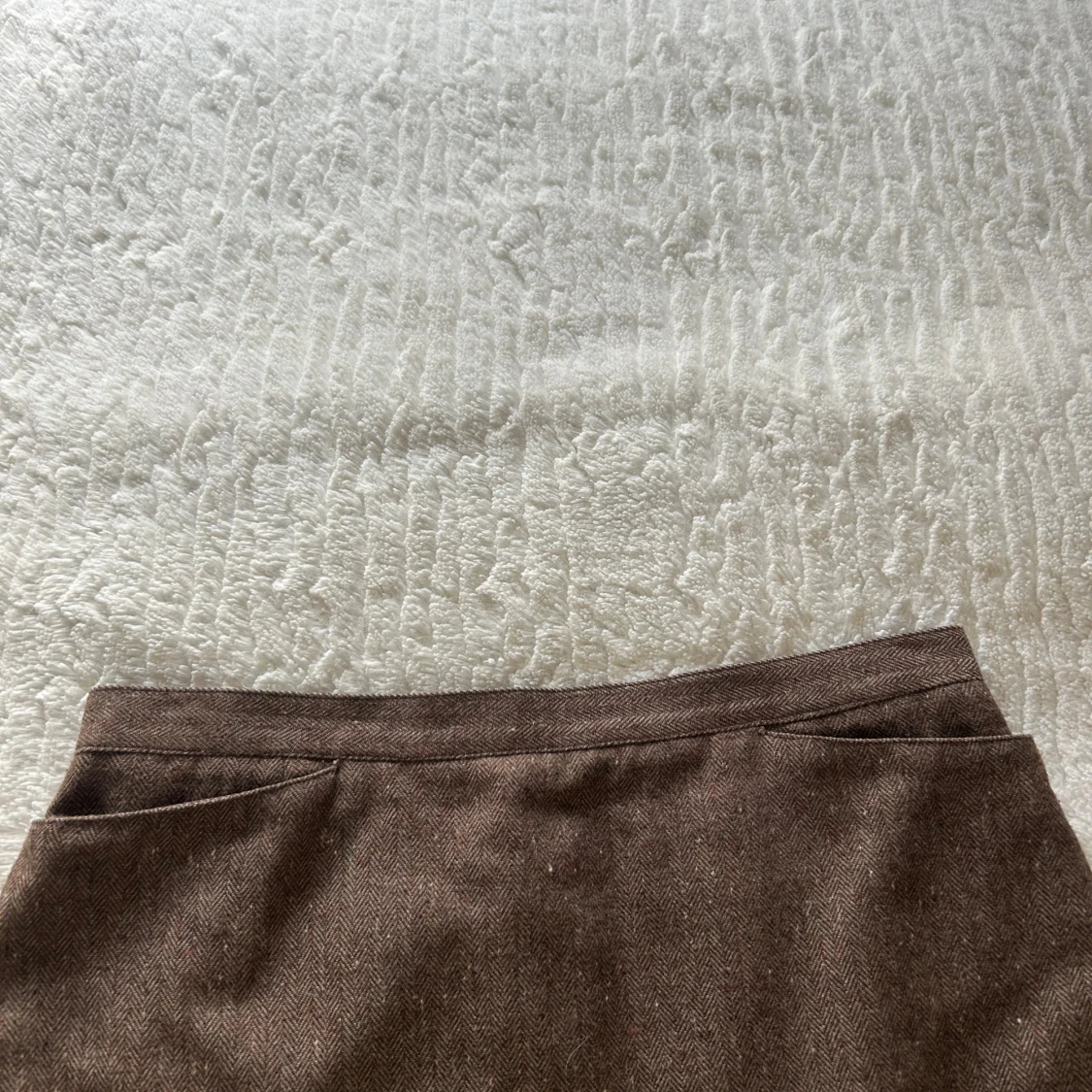 Brun ullkjol från Sinclair by Kappahl - 3