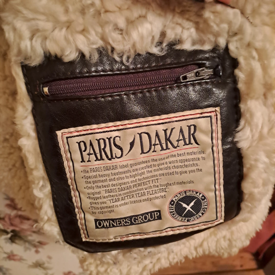 Äkta Shearling B-3 från Paris Dakar - 2
