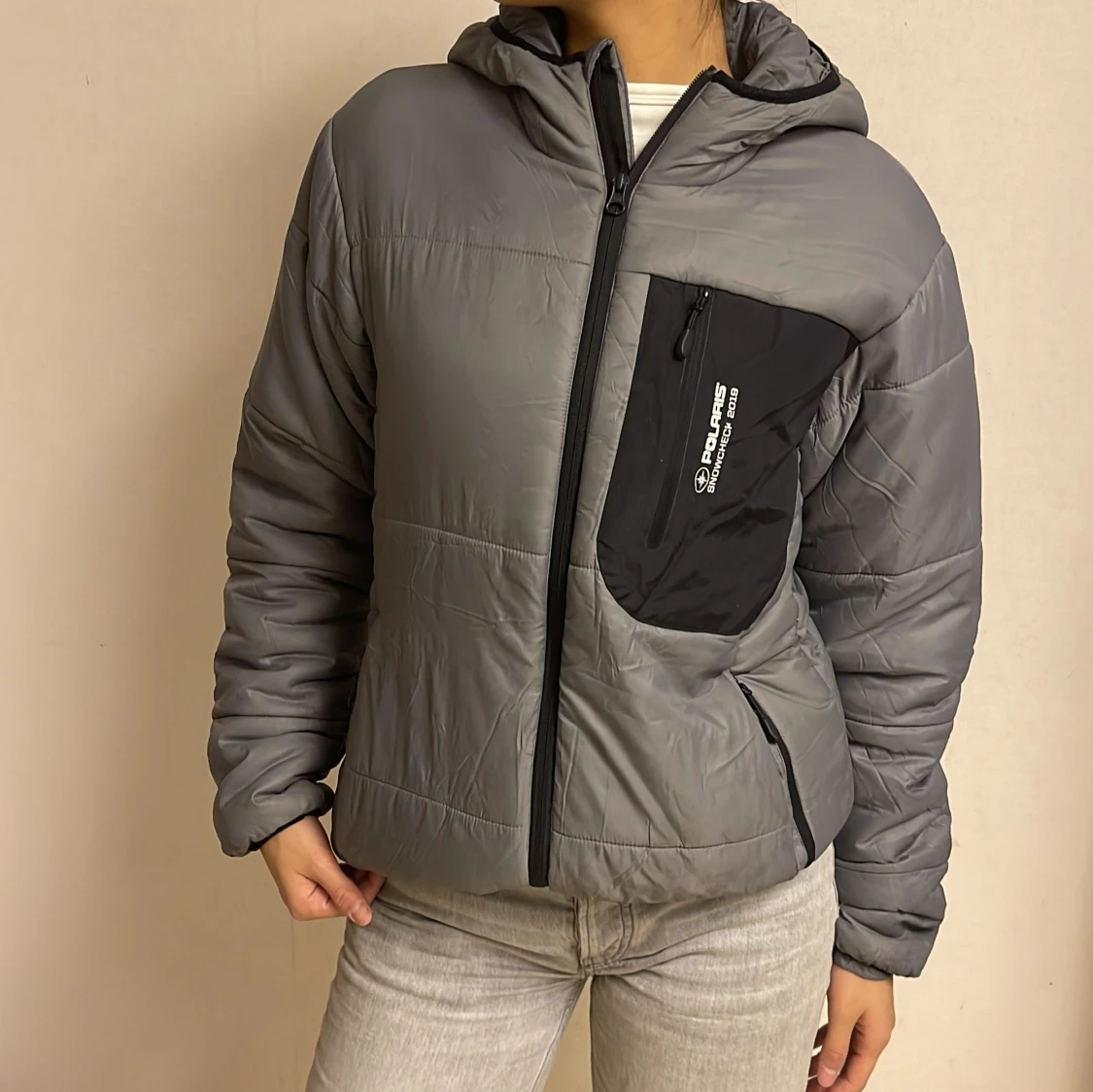 Grå pufferjacka från Polaris - 1