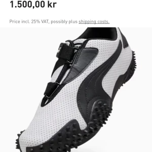 Puma Mostro Perf svartvita sneakers - Helt nya 
