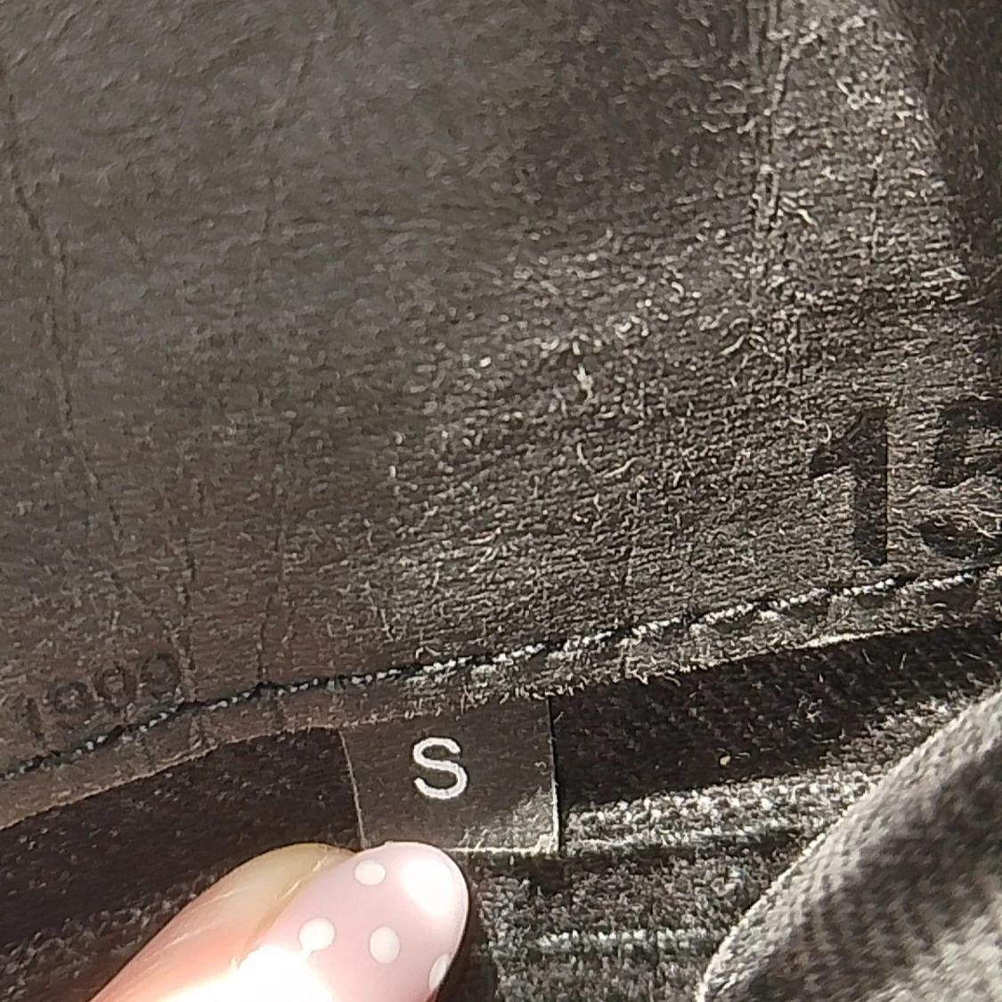 Svart jeansjacka i storlek S - 2