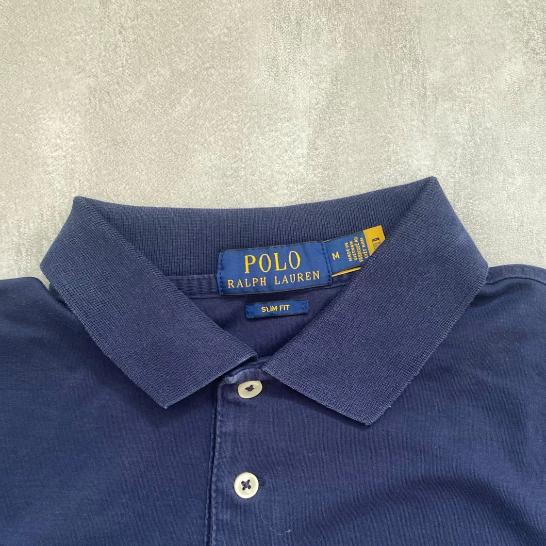 Mörkblå Polo Ralph Lauren pike  - 2