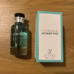 Jacques Yves Imaginari (100ml) - Inspired by: Bleu de Chanel / Dylan Blue Description: Clean, modern, and everyday masculine fragrance with citrus, amber, and woods. It's a full bottle, I have used it once