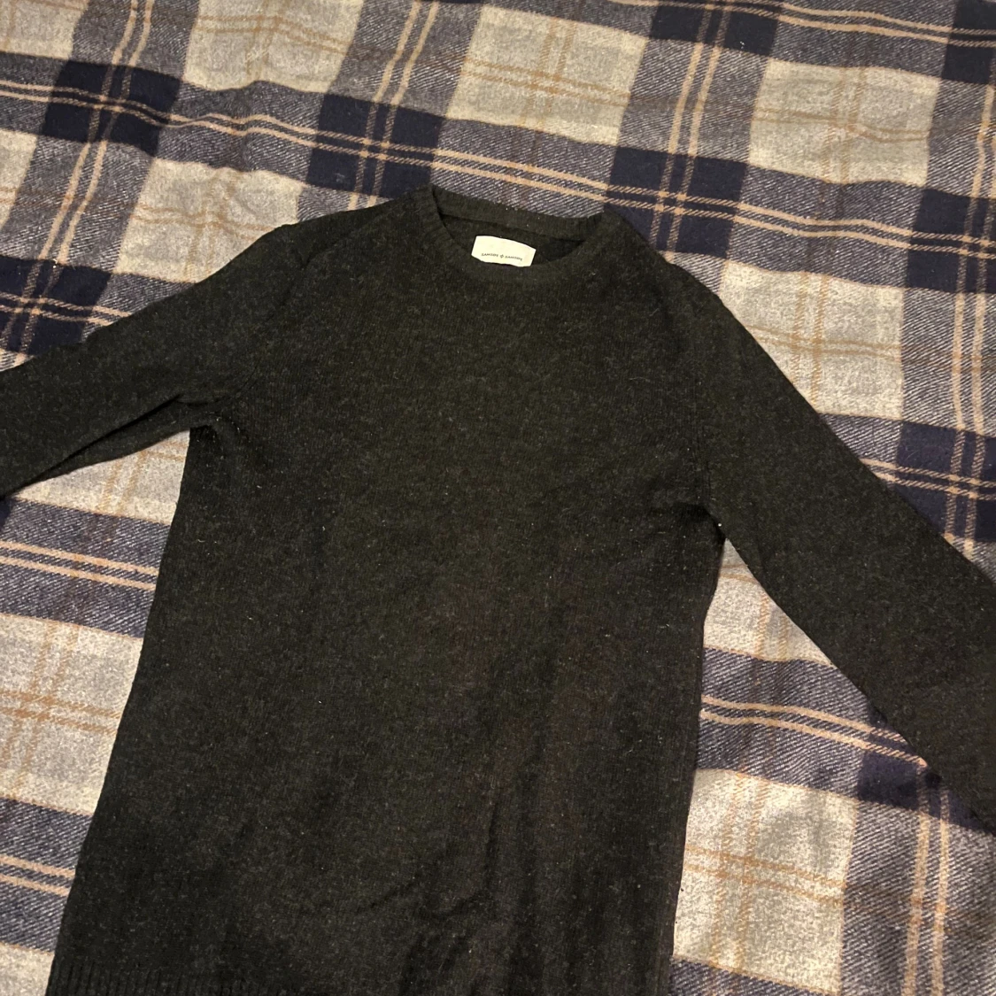 Svart stickad tröja Samsøe Samsøe