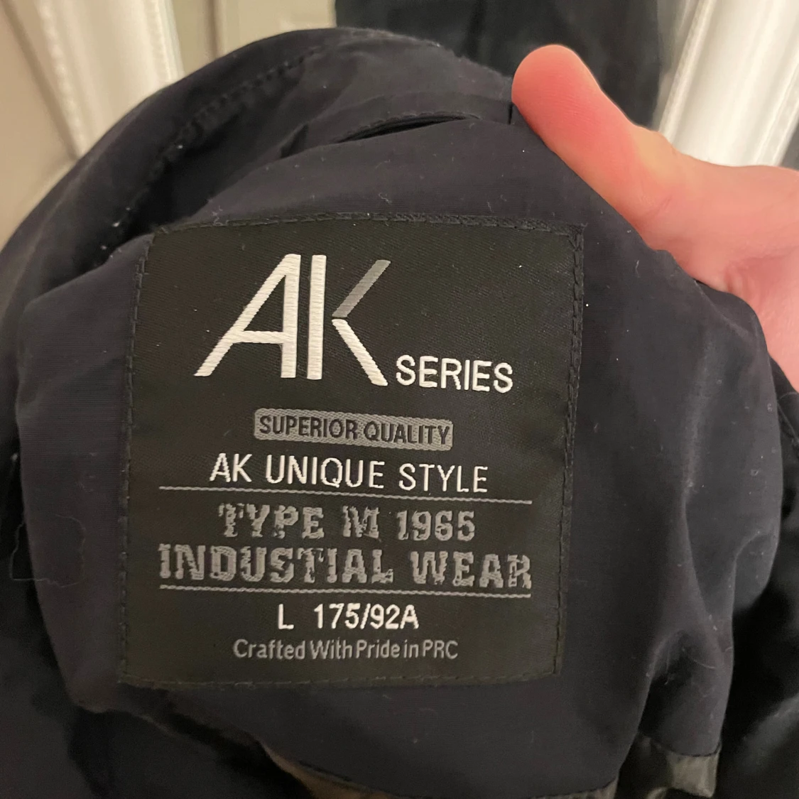 Mörkblå skepparkavaj från AK Series - 1