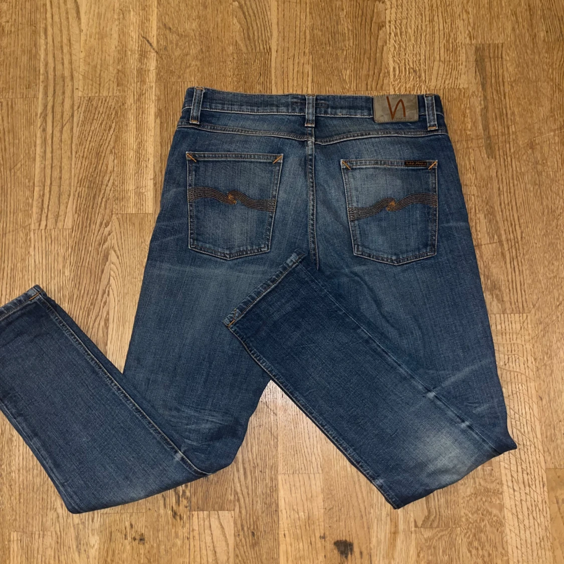 Nudie Jeans Lean Dean blå jeans 31/30 - 1