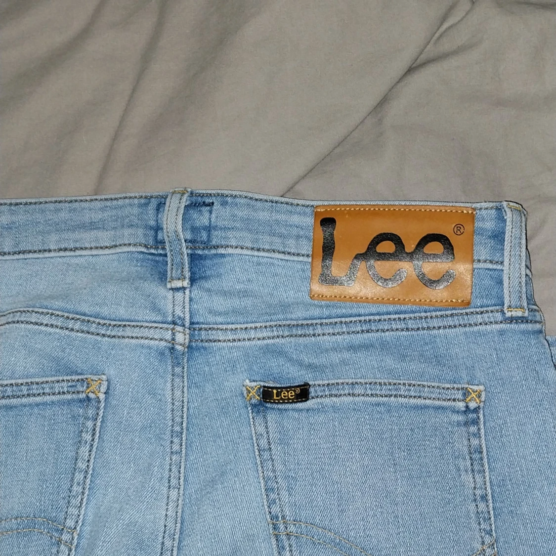 Ljusblå jeans från Lee - 1