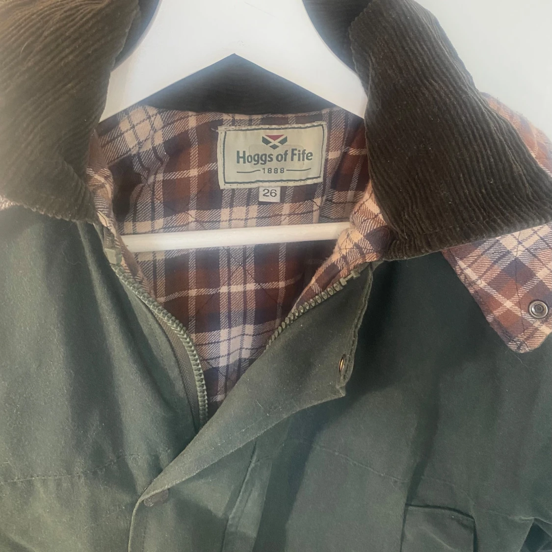 Oljerock höstjacka - ca stl 116 (4-6 år) - 91