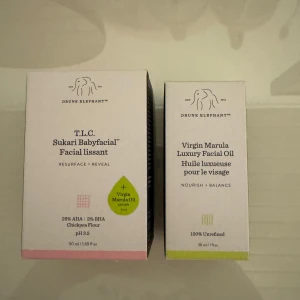 Drunk Elephant - Helt nya och oöppnade produkter från Drunk Elephant,säljer pga att dom bara står i badrumsskåpet och aldrig kommer till användning.