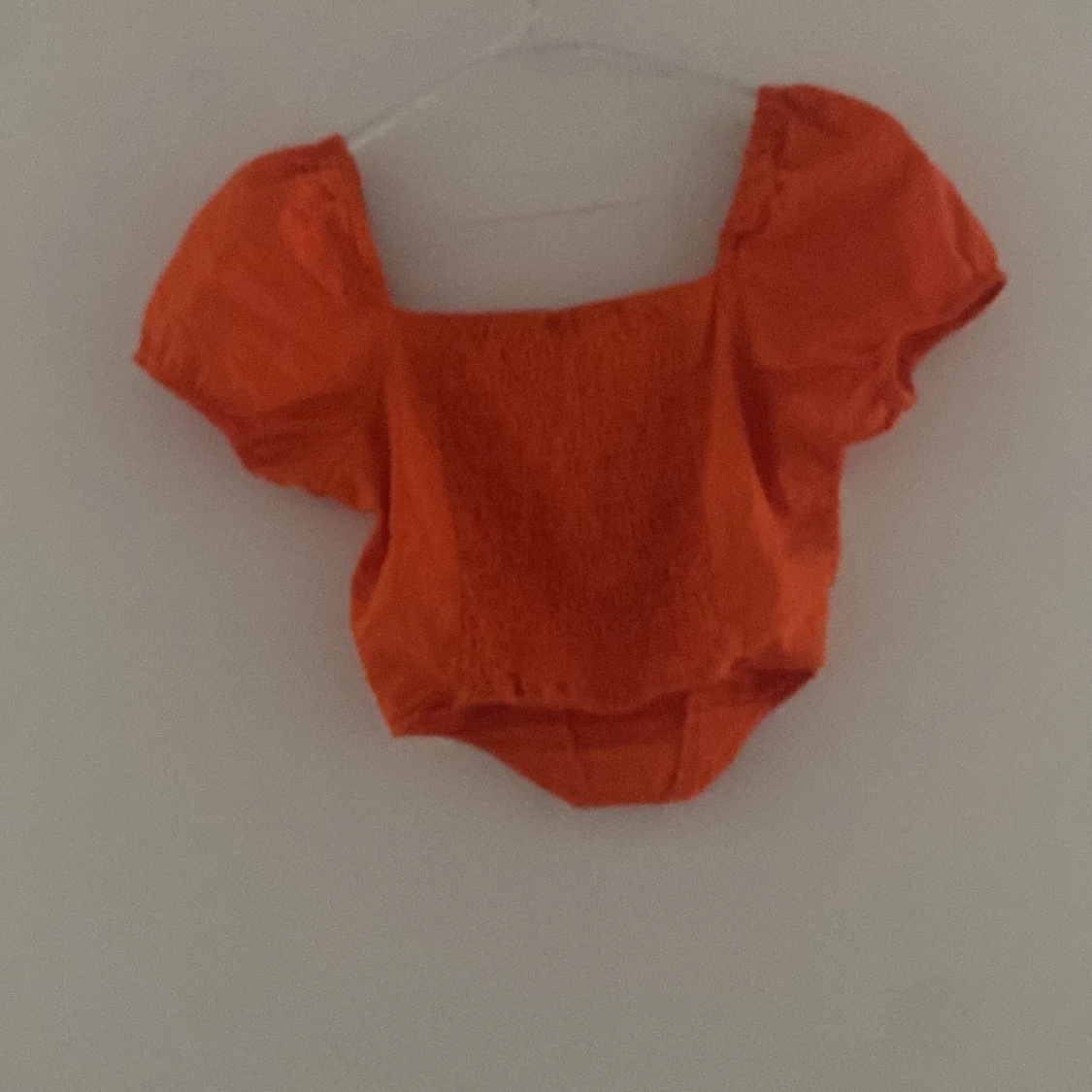 Orange korsett tröja  - 90