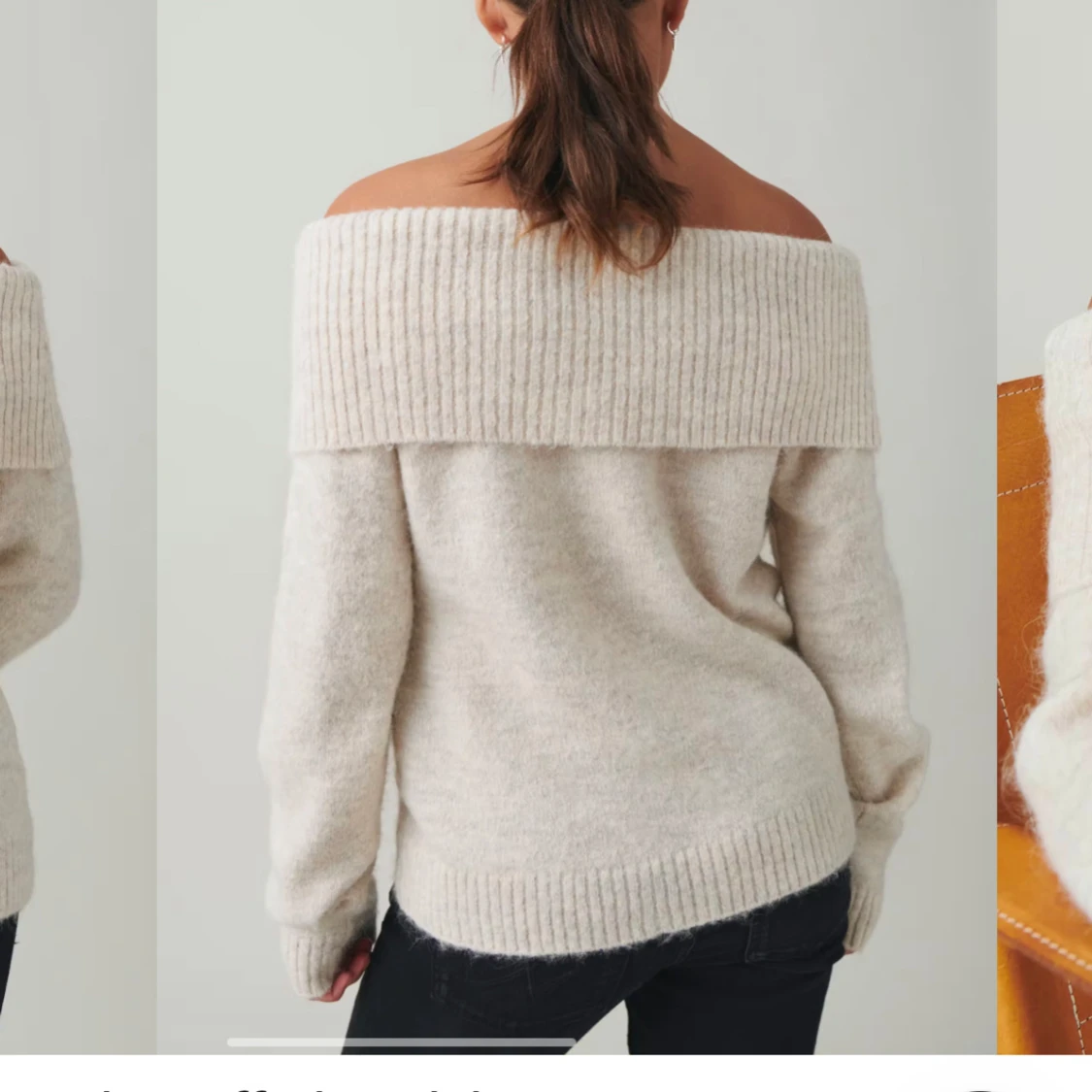 Offshoulder tröjA - 90