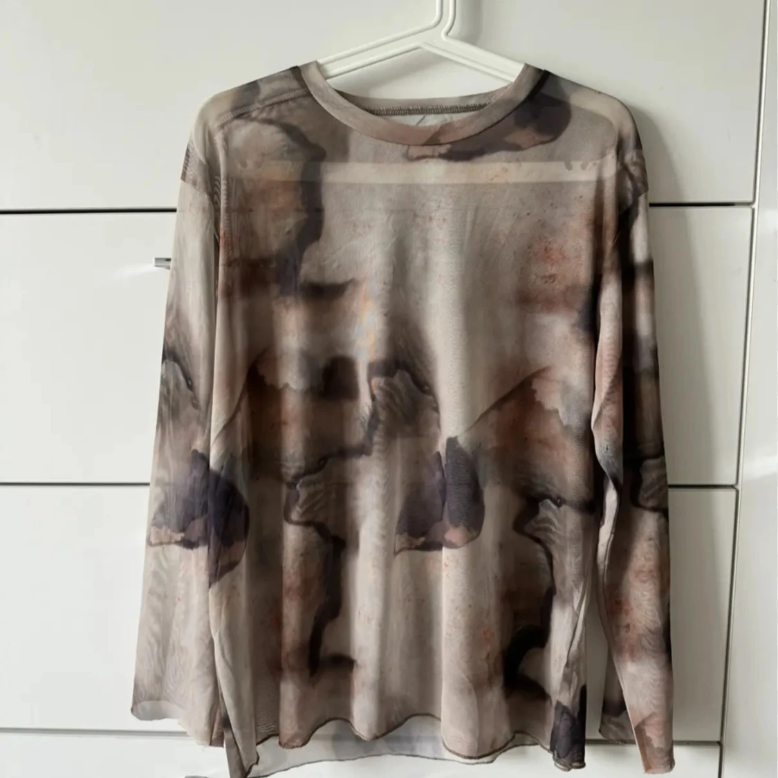 Transparent mönstrad tröja - 93