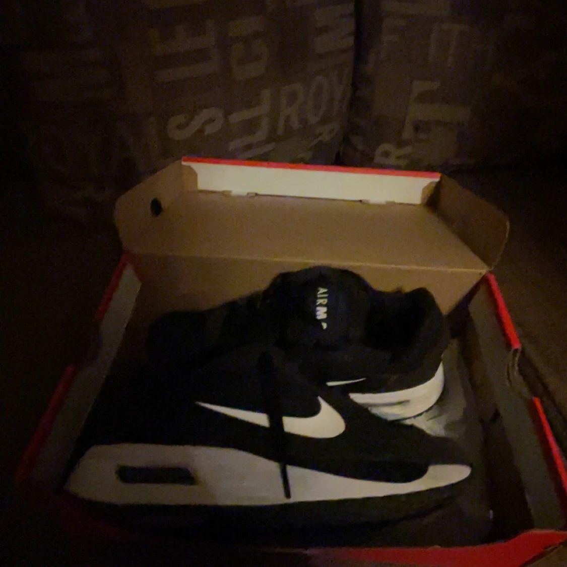 Svarta och vita Nike Air Max - 90