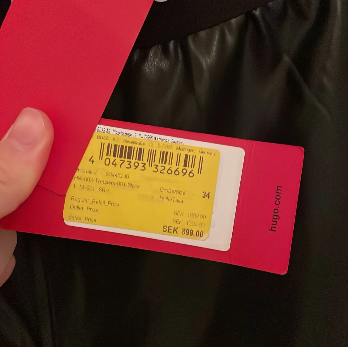 Svarta byxor från Hugo - 91