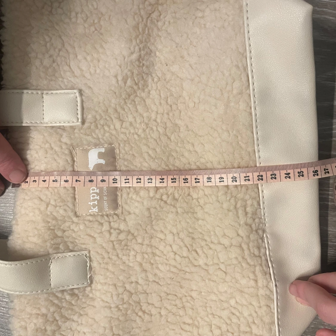 Beige handväska från Kippis - 93