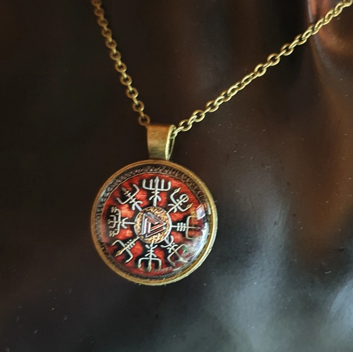 Halsband Cabochon - 90