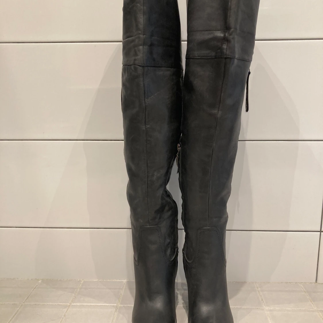 Äkta skinnstövlar 5th Avenue