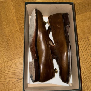 Crocket & Jones Loafers - Size 9E like new only use a couple of times. Dark brown burnished calf leather sole. Last 325